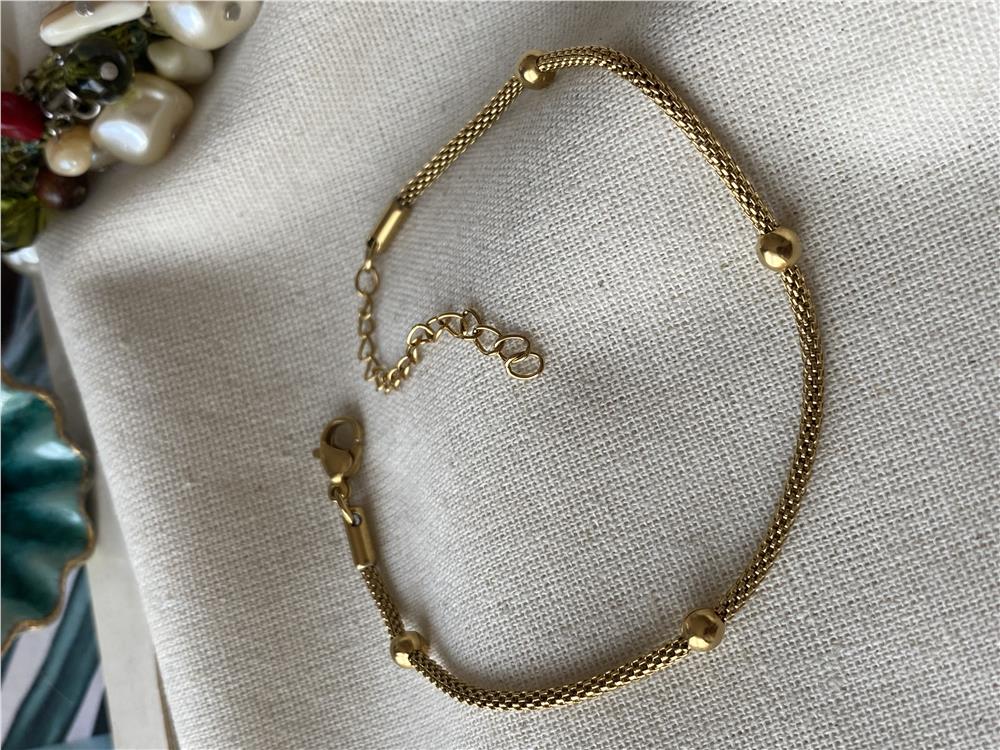 Çelik Hasır Kordonlu Dorika Bileklik