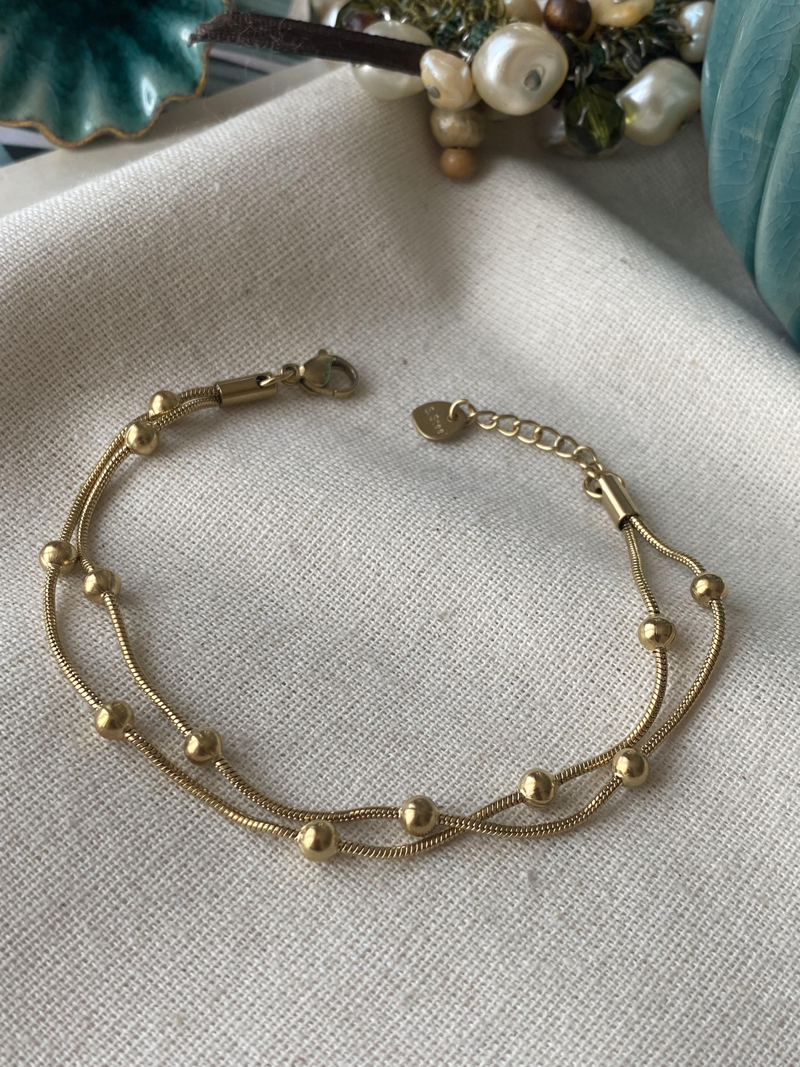 Çelik İkili Big Dorika Bileklik