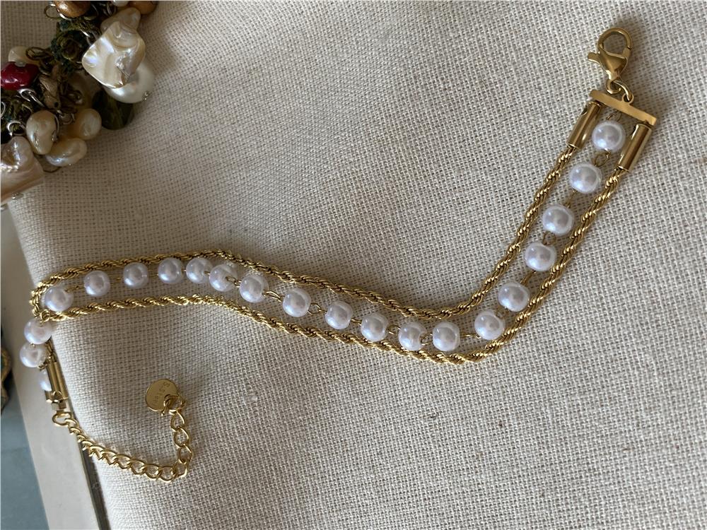 Çelik İncili Burgu Bileklik