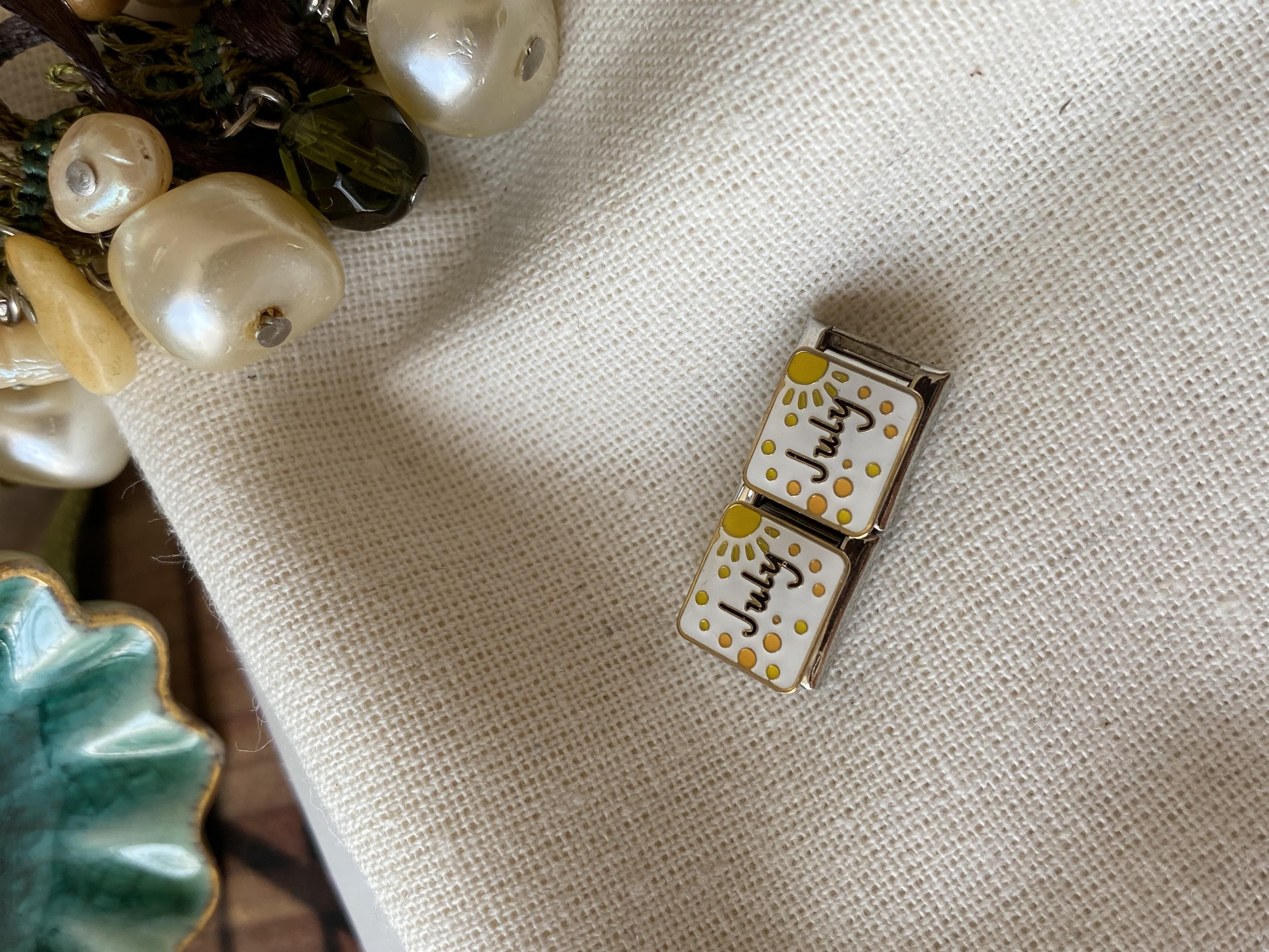 Çelik İngilizce Aylar İtalyan Charm