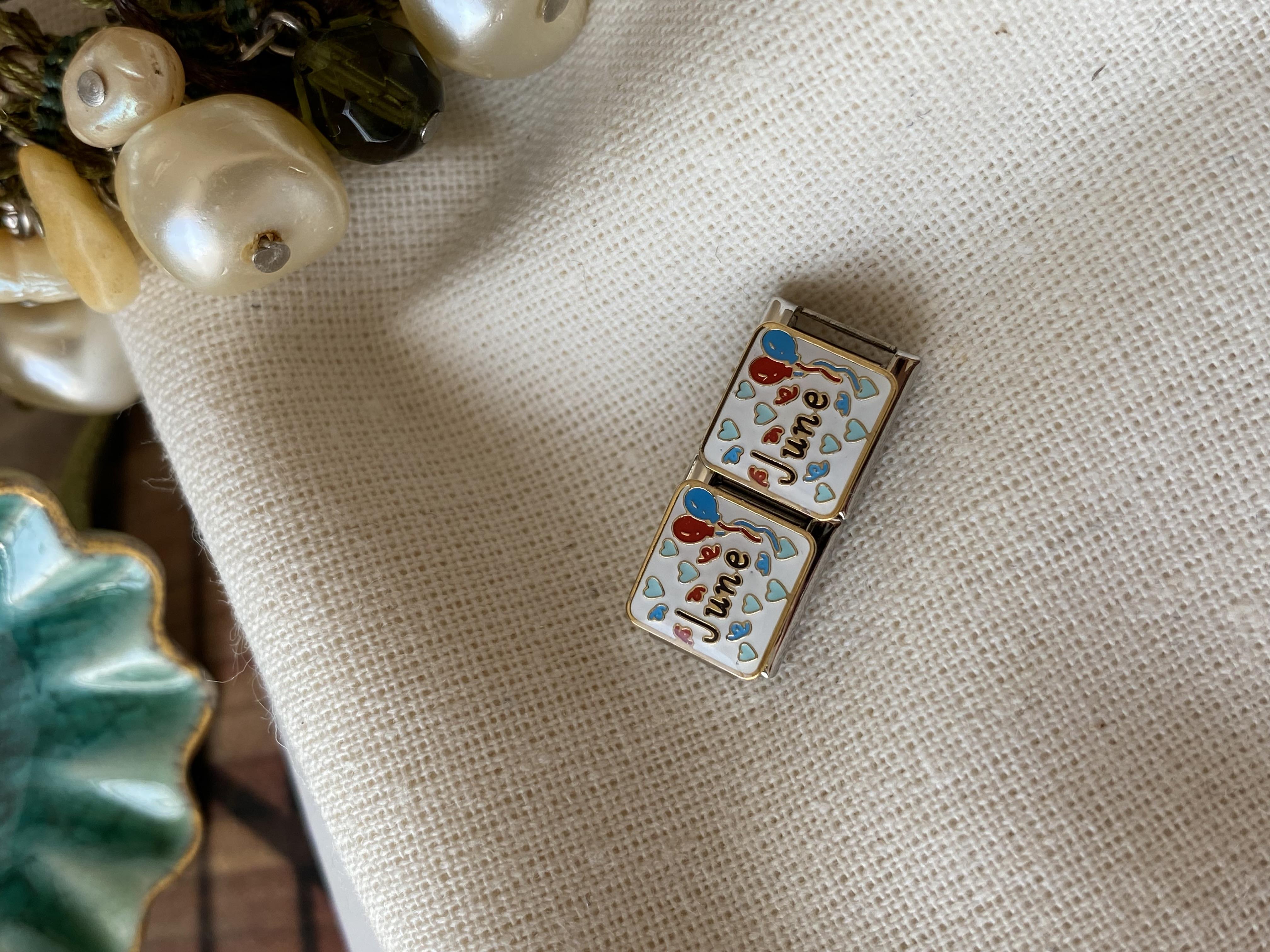 Çelik İngilizce Aylar İtalyan Charm