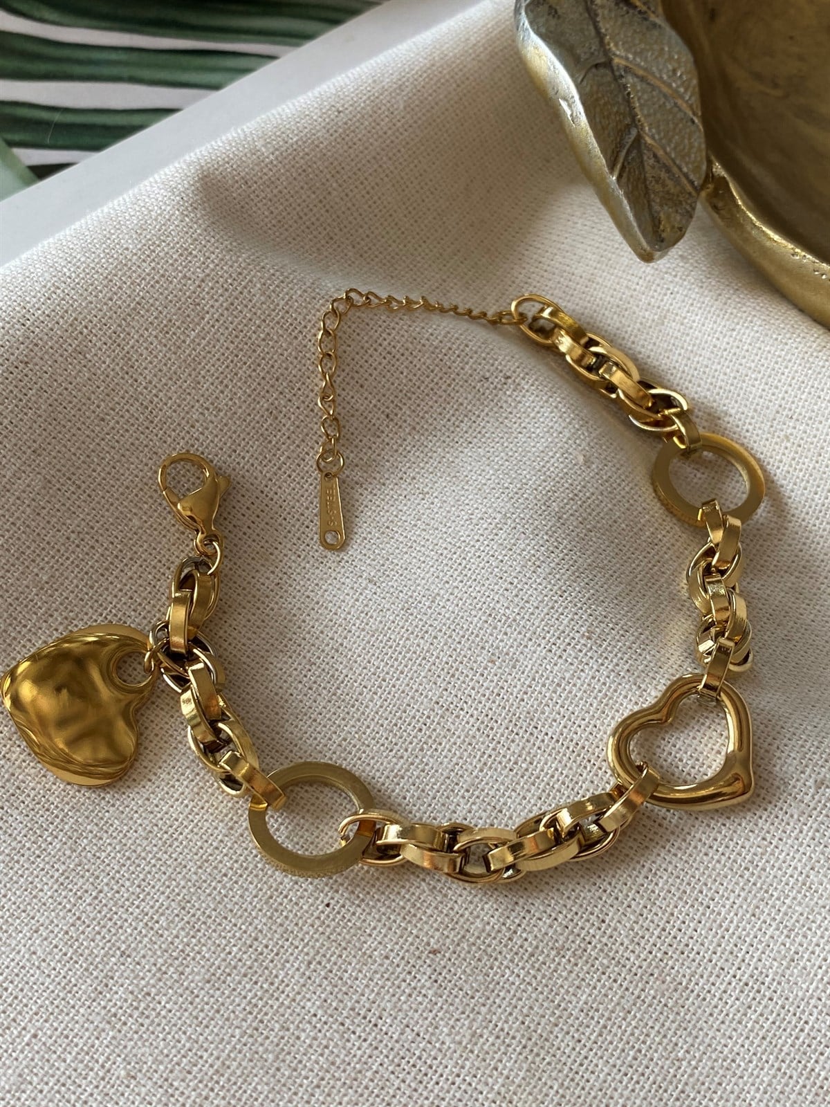 Steel Heart Grande Bracelet