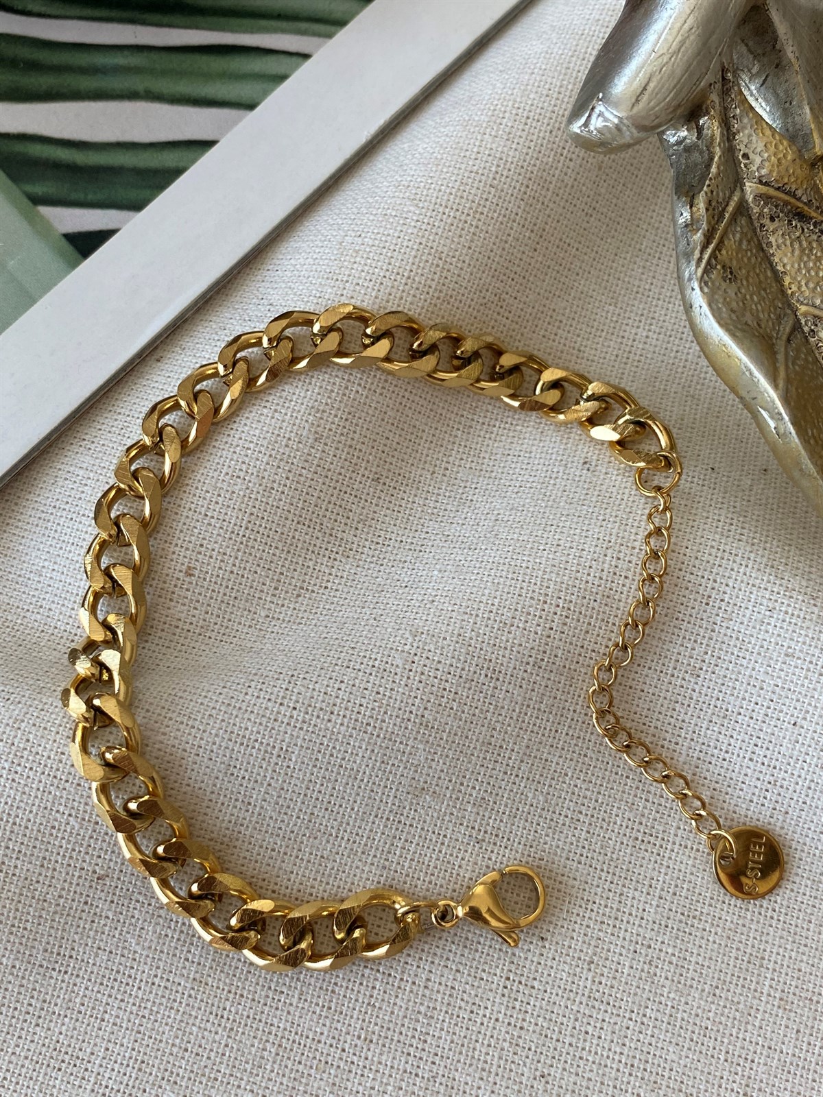 Çelik Klasik Bileklik