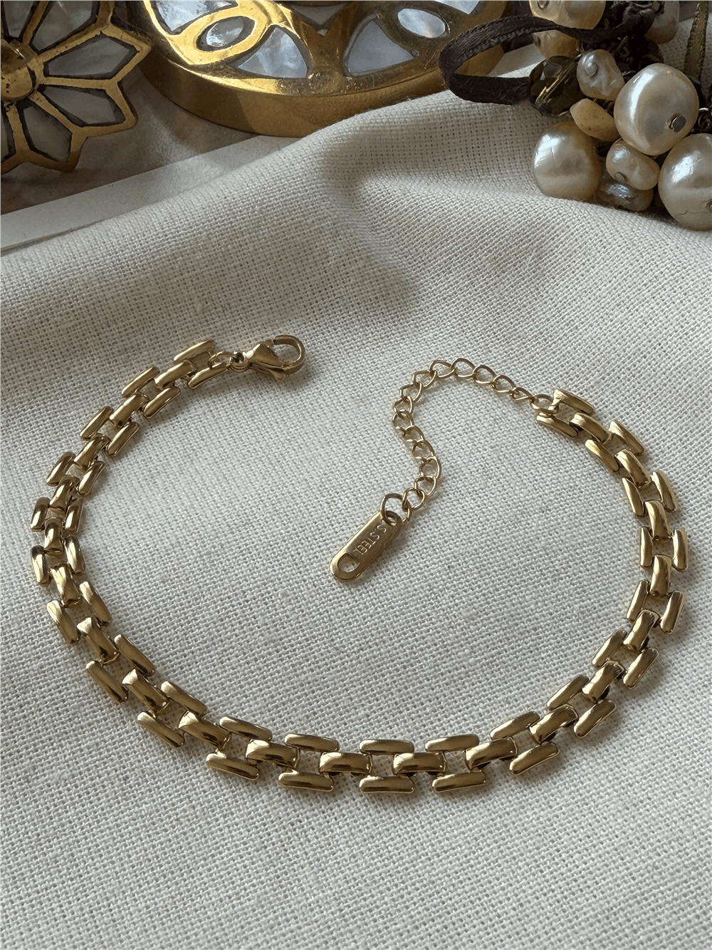 Çelik Köprü Plaka Bileklik