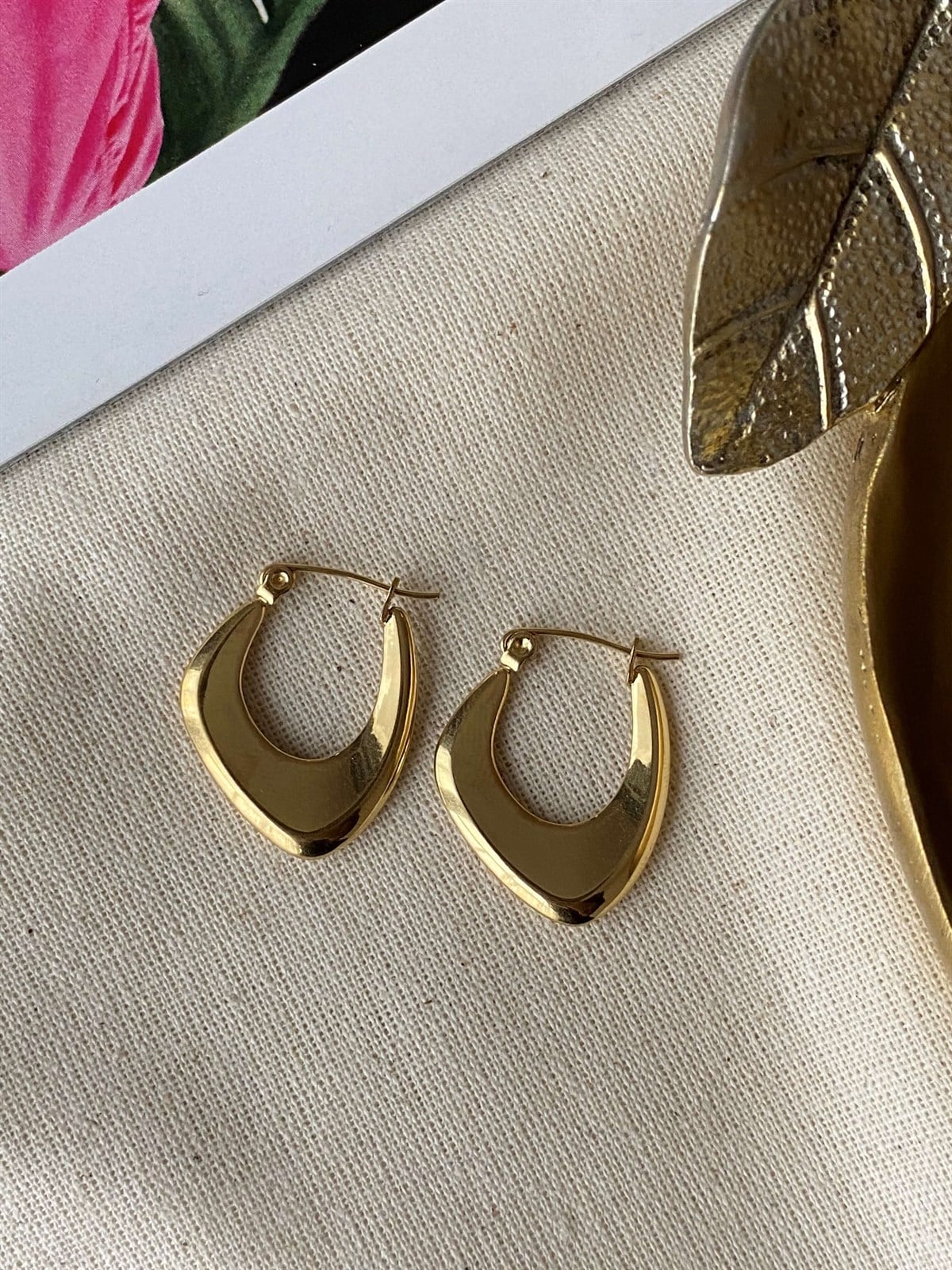 Steel Lina Earrings