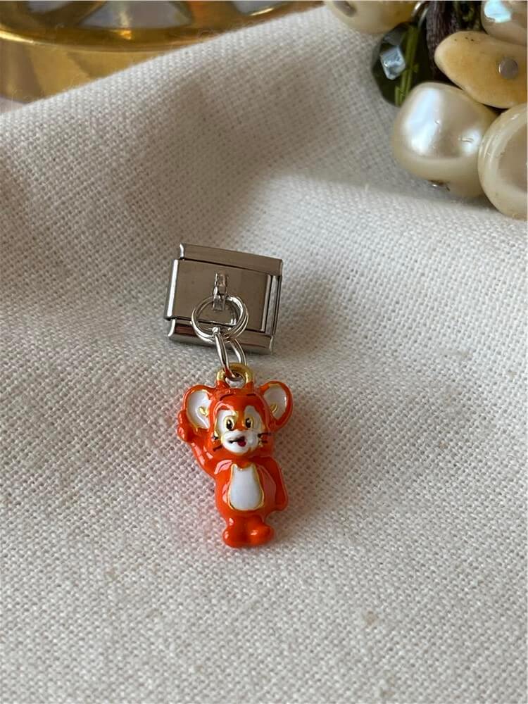 Çelik Mouse Jerry İtalyan Charm