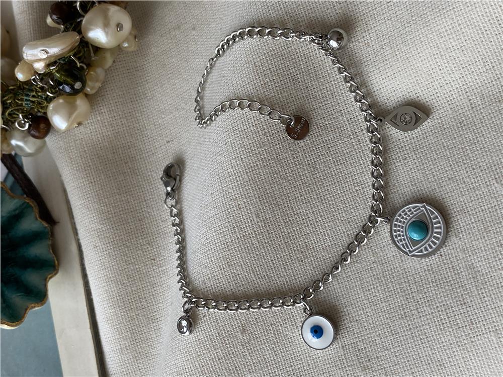 Çelik Nazarlık Bileklik