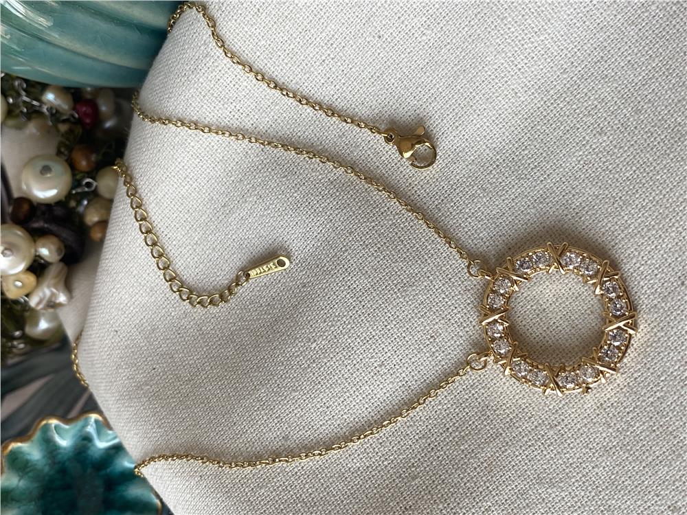 Çelik New Xoxo Kolye