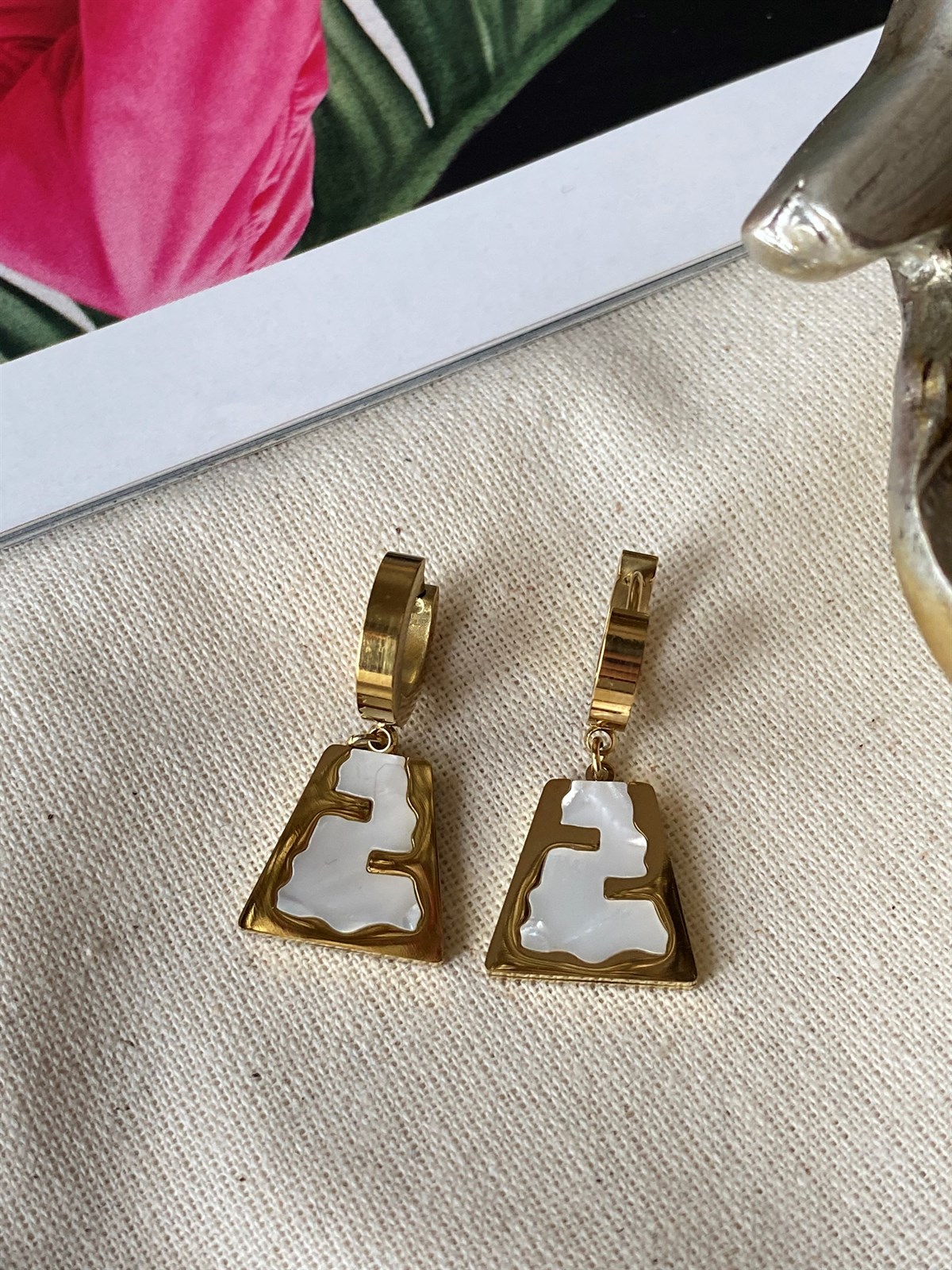 Steel Numb Earrings