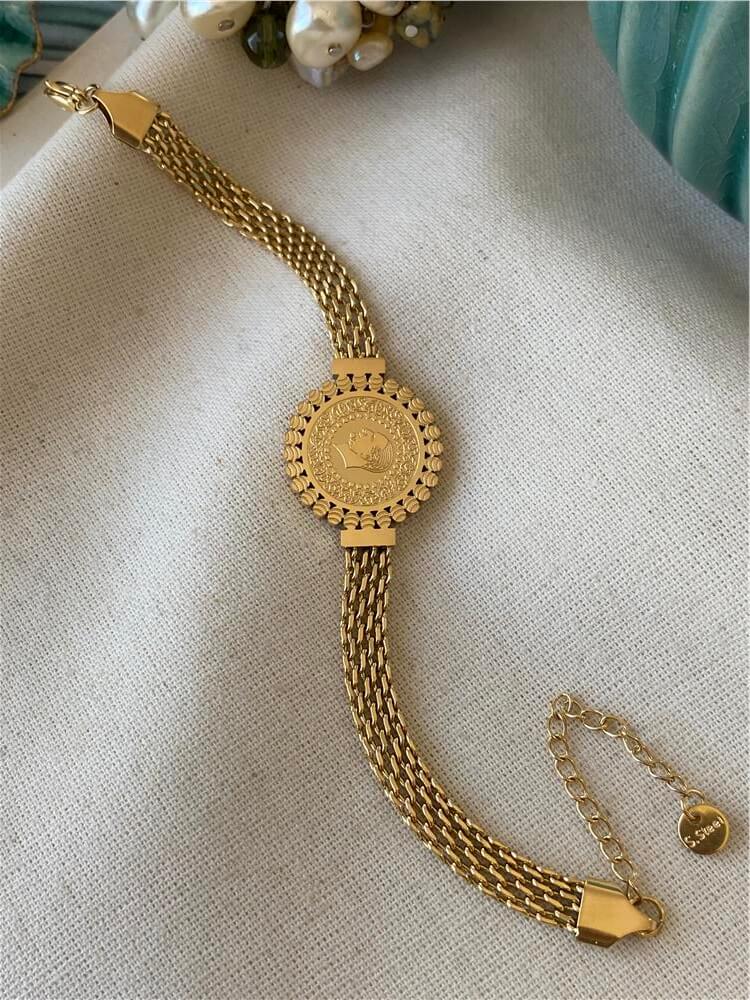 Çelik Örme Zincir Ata Bileklik