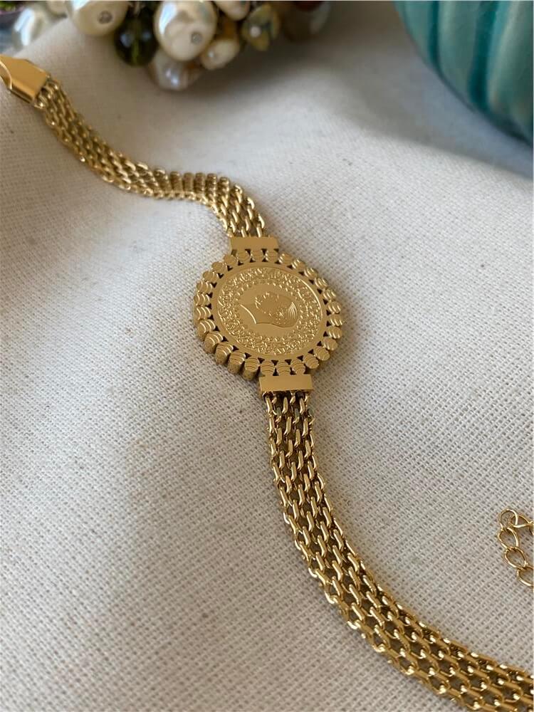 Çelik Örme Zincir Ata Bileklik