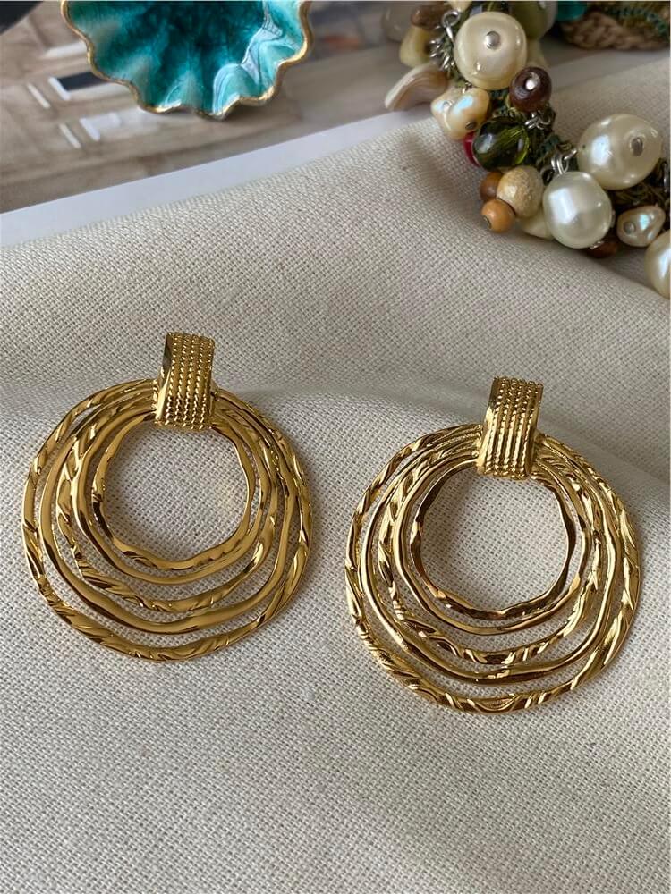 Çelik Rings Design Küpe