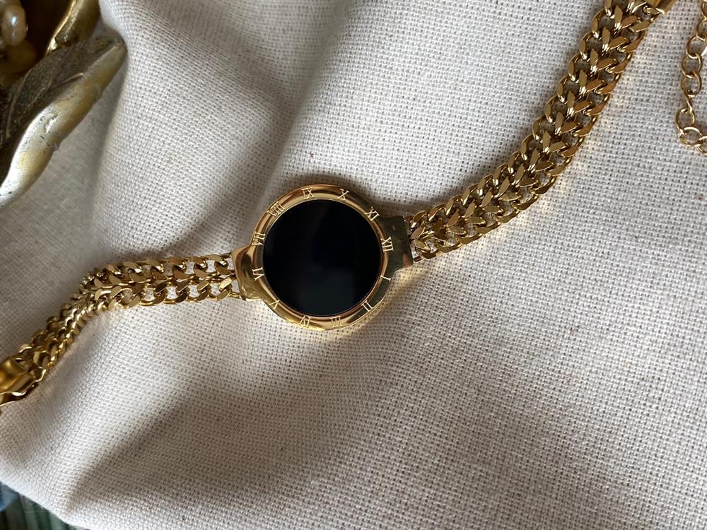 Çelik Roma Rakamlı Saat Bileklik