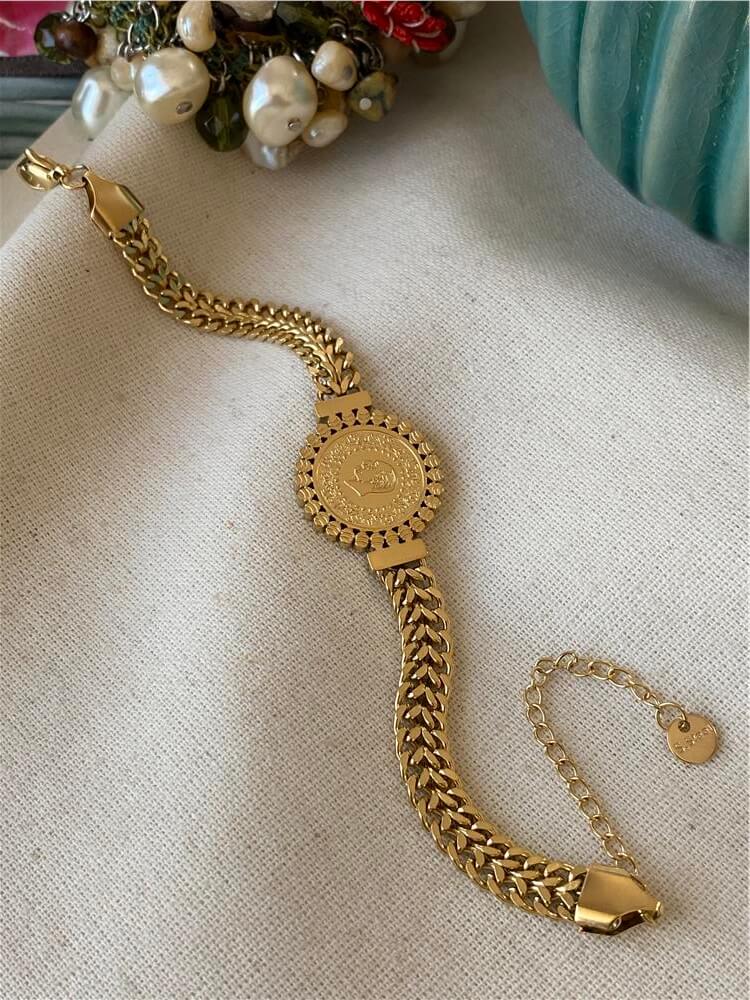 Çelik Sarmal Zincir Ata Bileklik