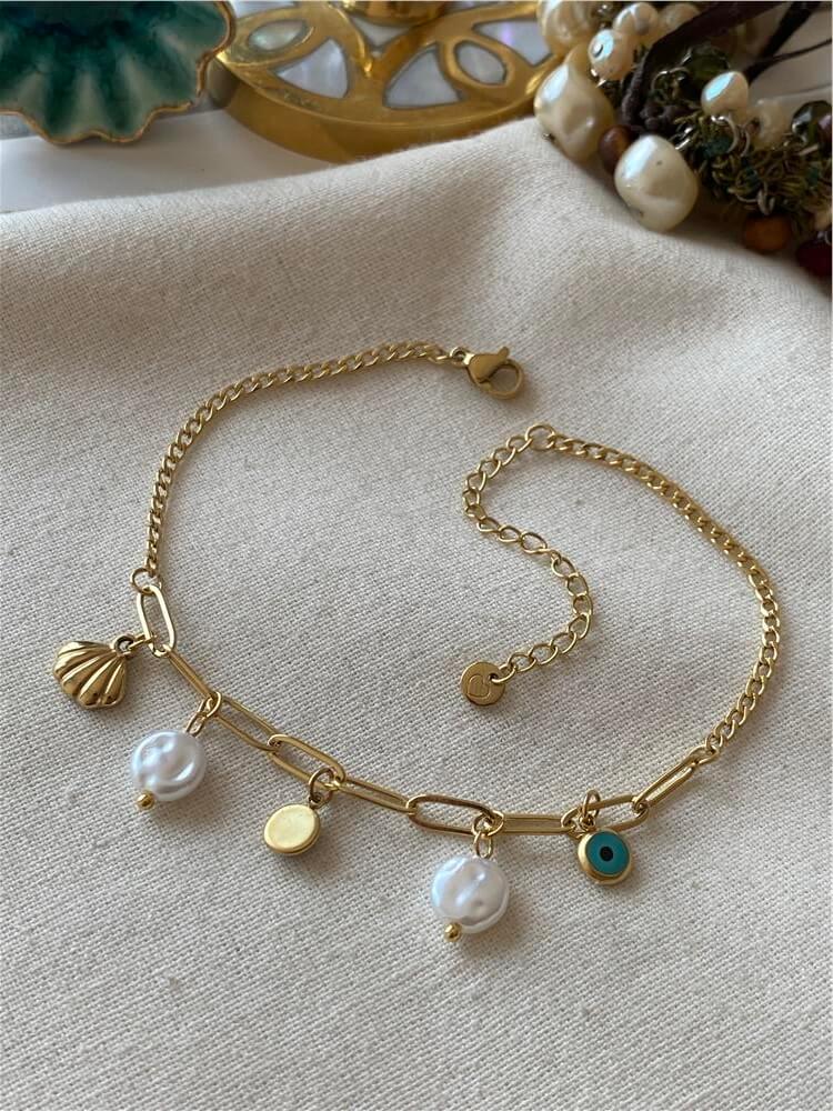 Çelik Sedef Charmlı Halhal