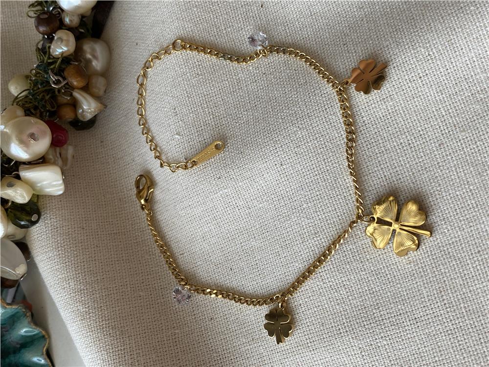 Çelik Şeffaf Taşlı Nefel Bileklik