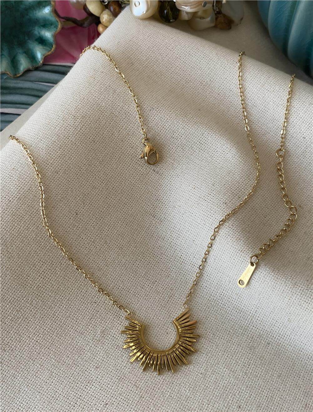 Çelik Shine Kolye