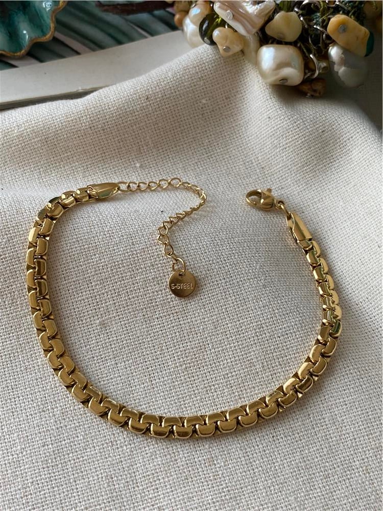 Çelik Sık Örme Bileklik