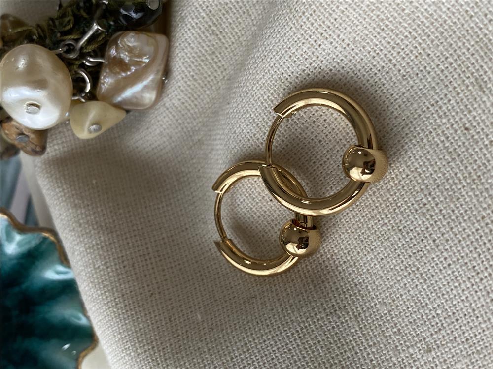 Çelik Silindir Halka Küpe