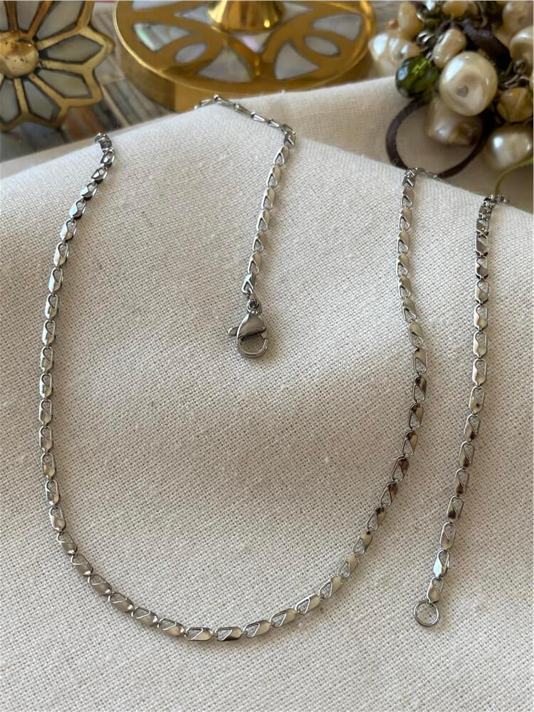 Çelik Silver Papağan Model Zincir