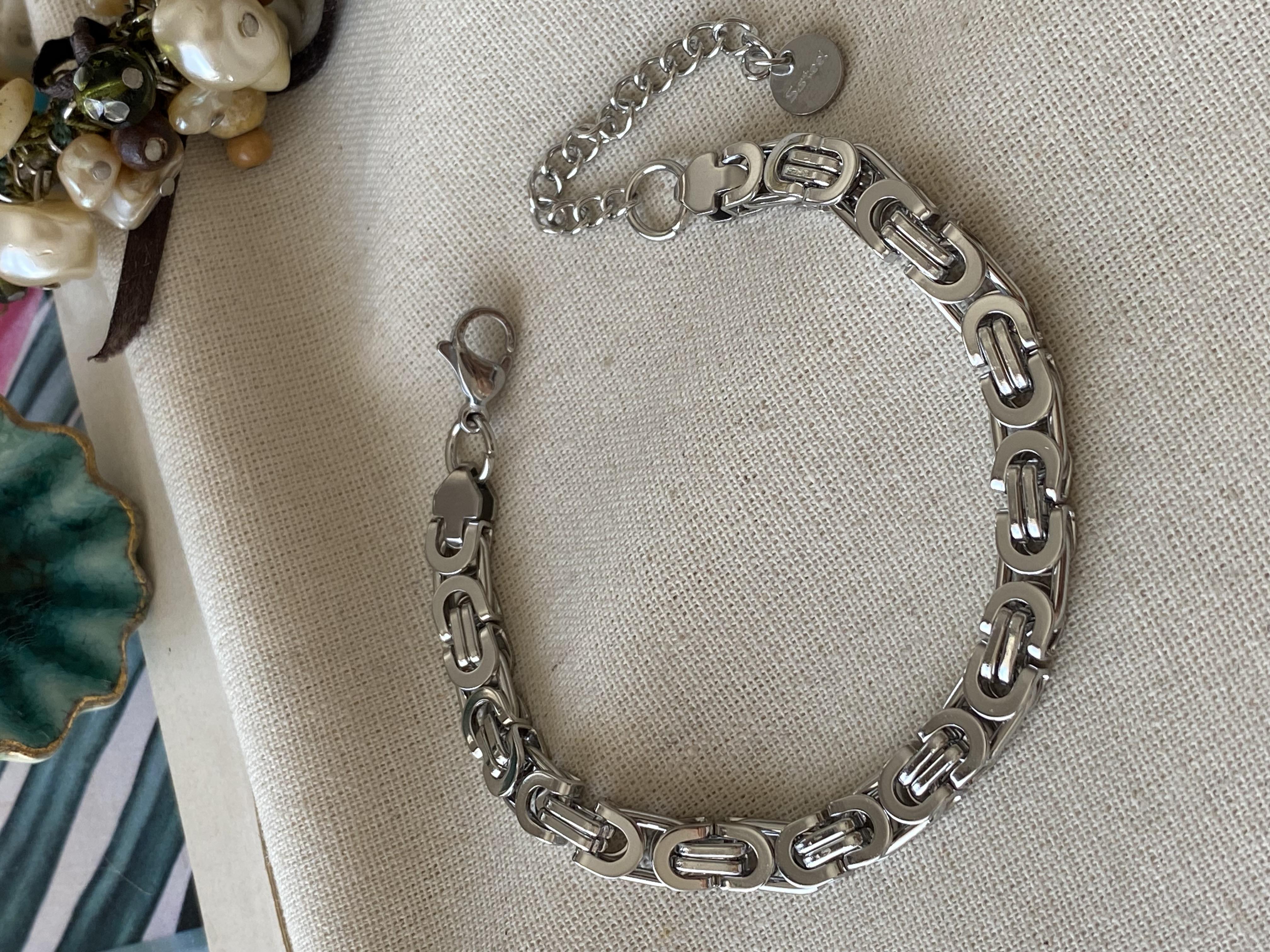 Çelik Silver Ryu Bileklik