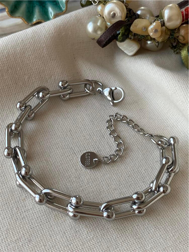Çelik Silver Tffny Bileklik