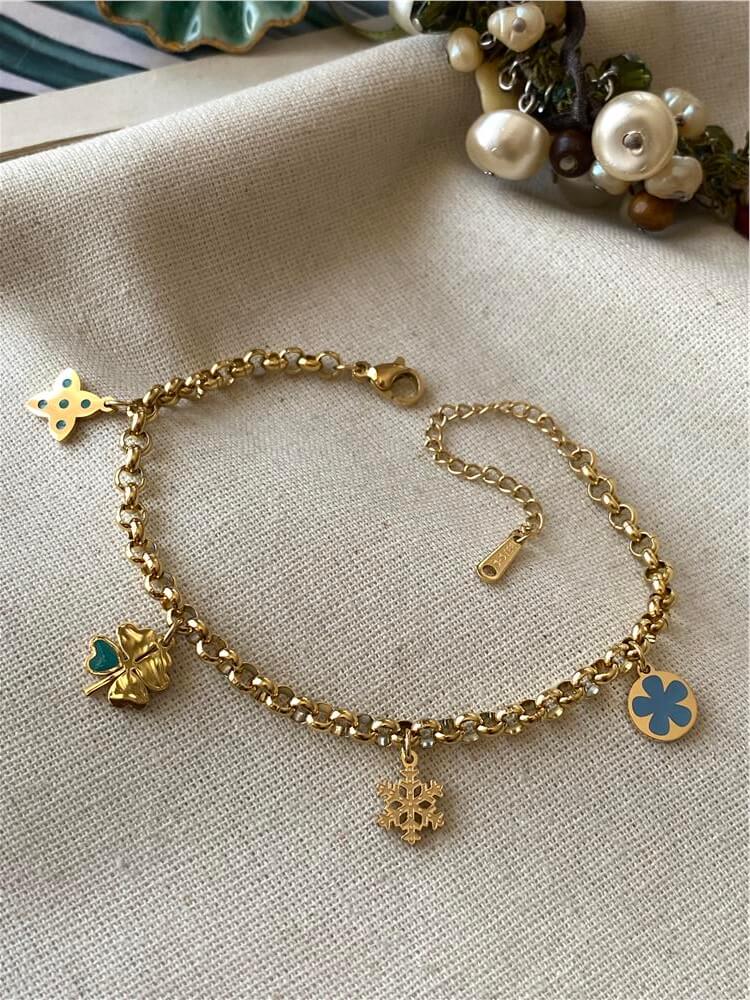 Çelik Simgeler Bileklik