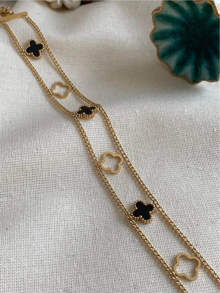 Çelik Tasarım Gold Cleef Bileklik