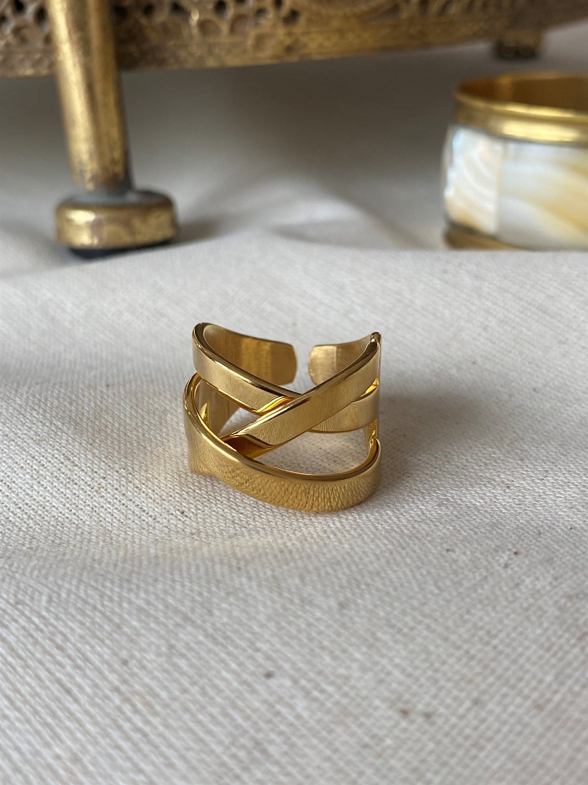 Steel Design Ring
