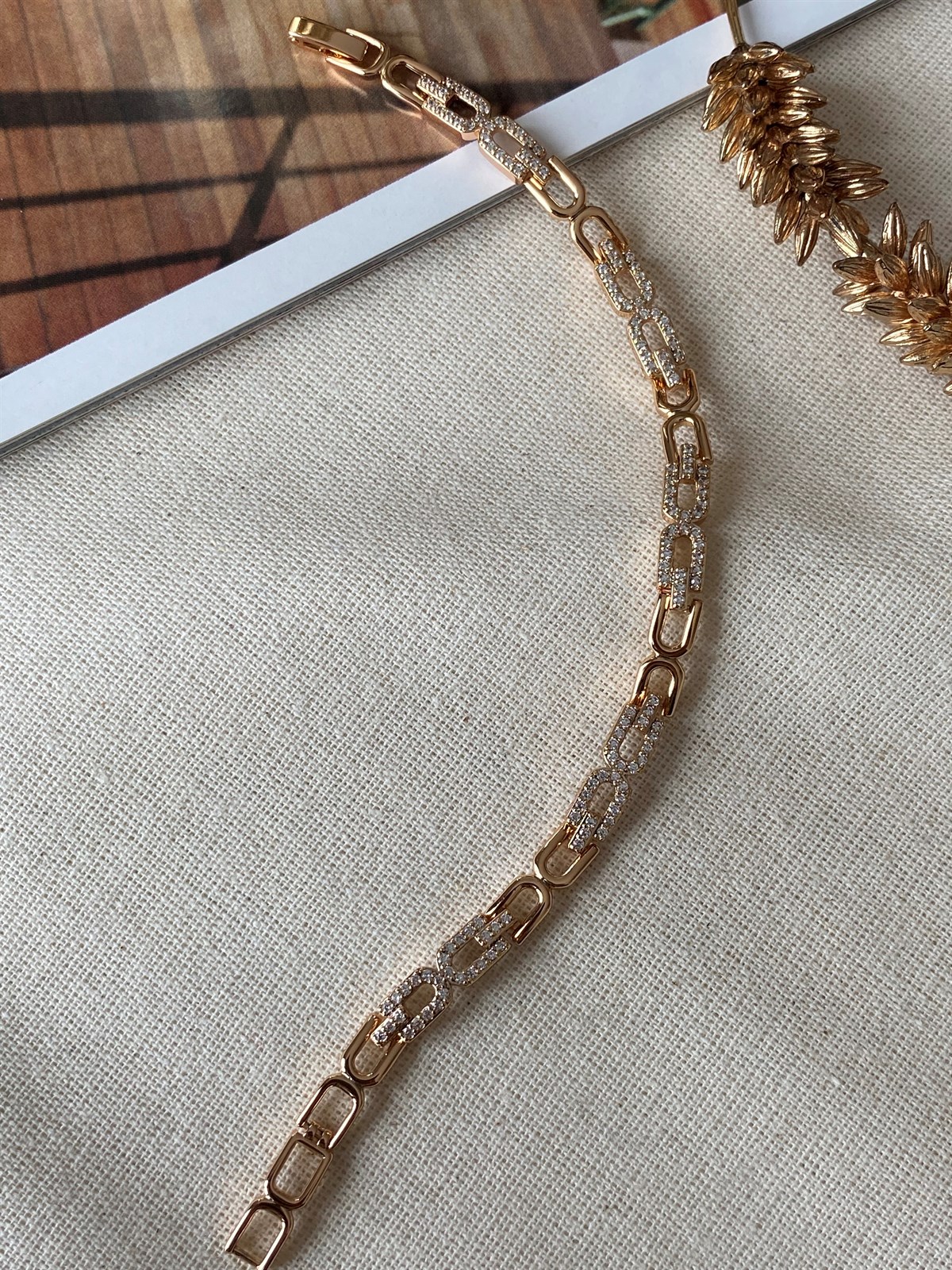 Steel Stone Naal Bracelet