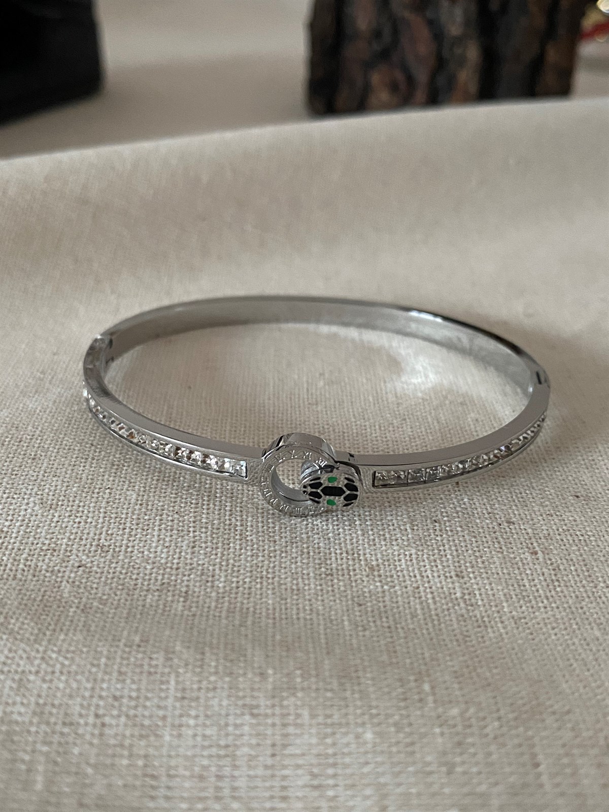 Çelik Taşlı Snake Kelepçe