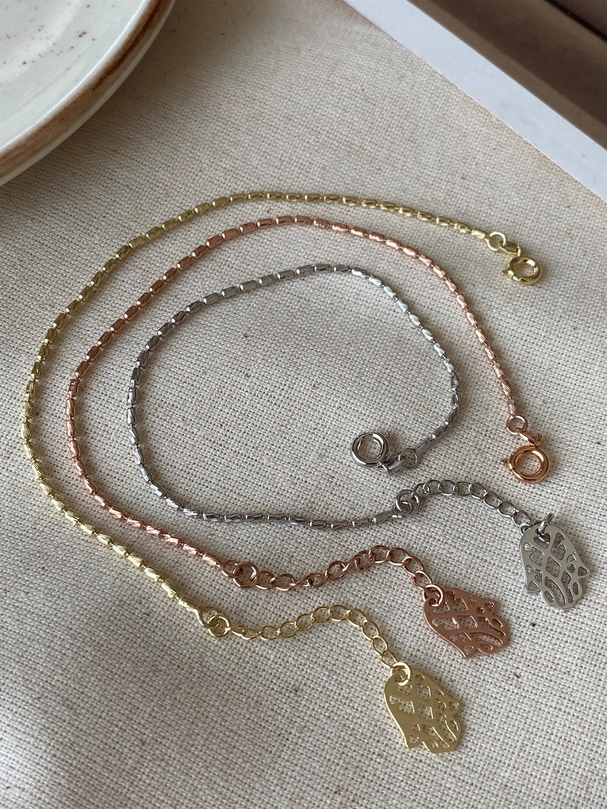 Çelik Üçlü Bileklik