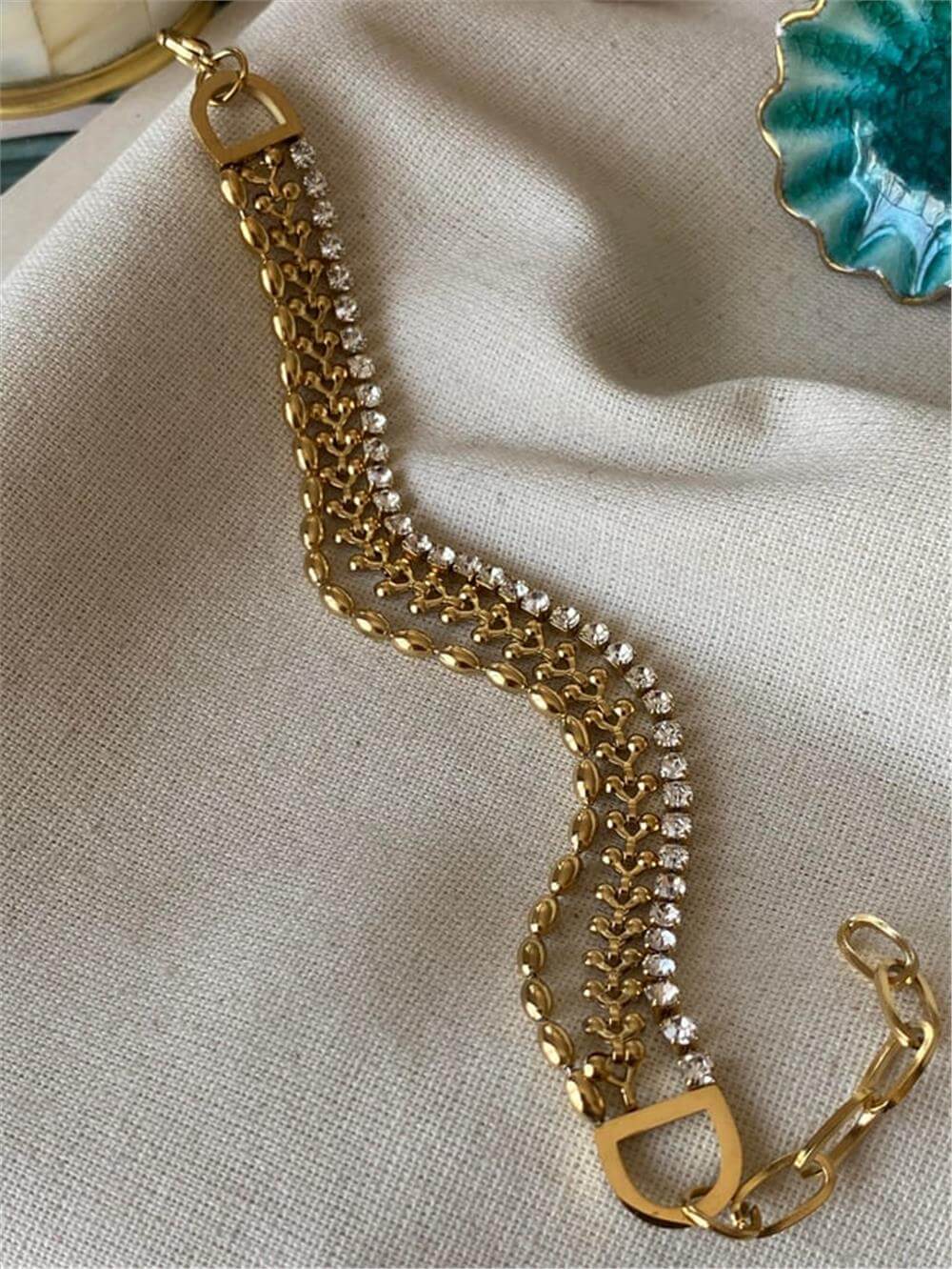 Çelik Üçlü Deffy Bileklik