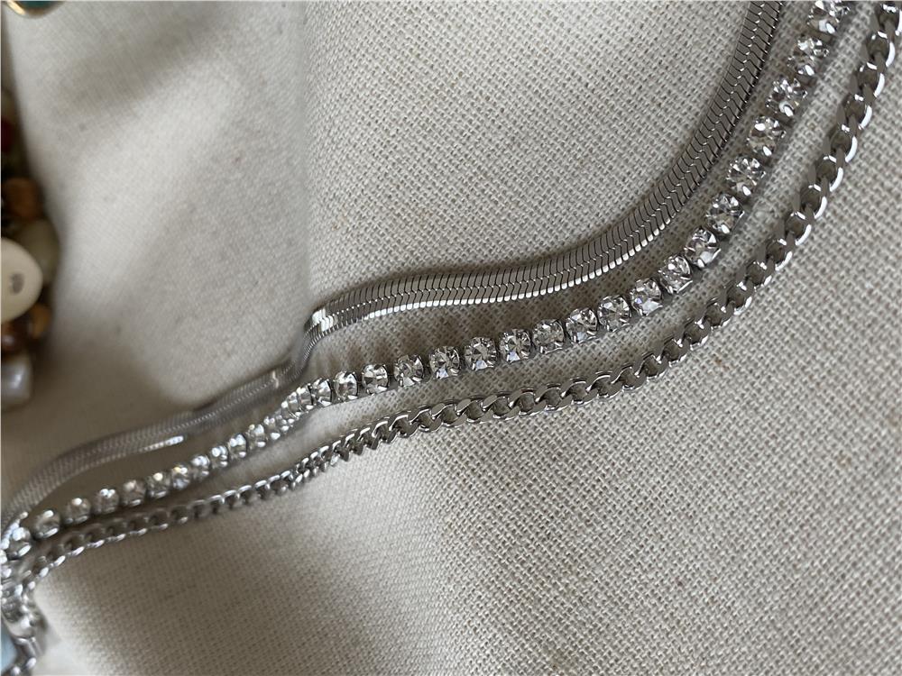 Çelik Üçlü Mix Silver Bileklik