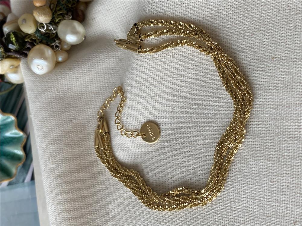 Çelik Üçlü Tırtıklı Bileklik