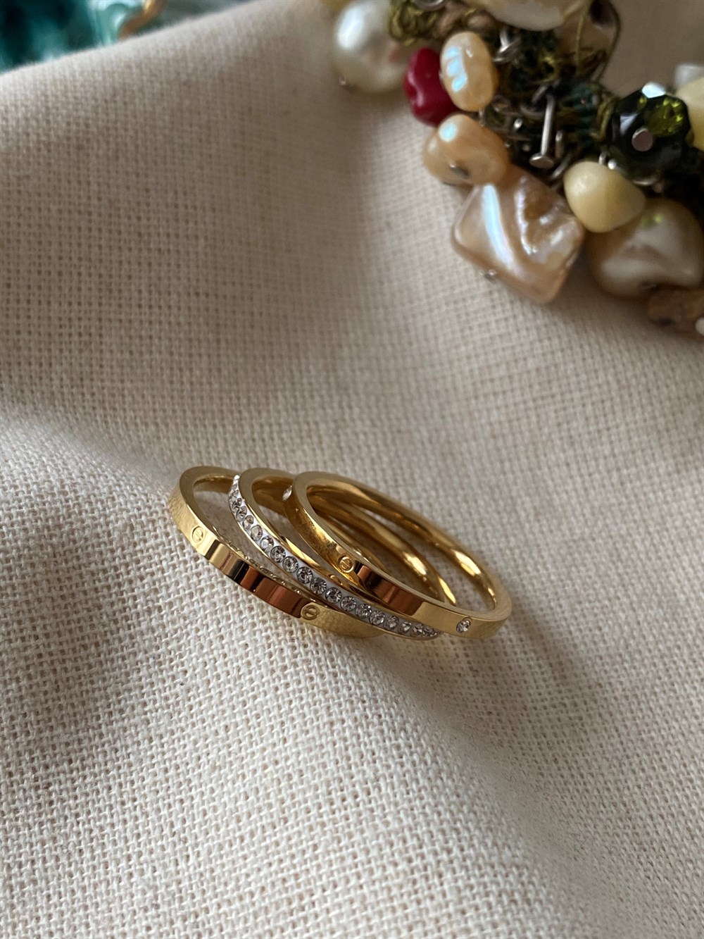 Çelik Üçlü Yüzük