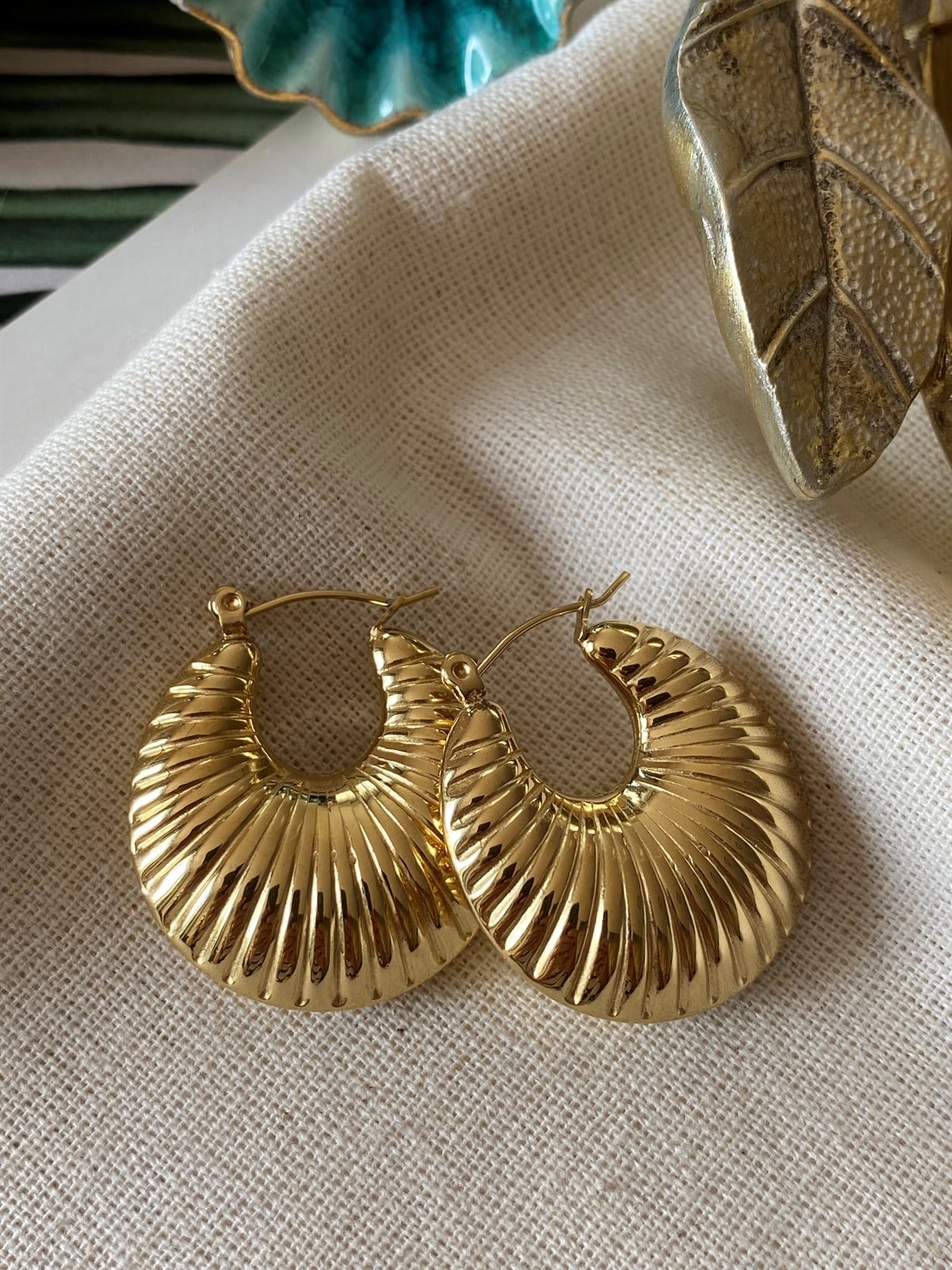 Çelik Vintage Luce Küpe