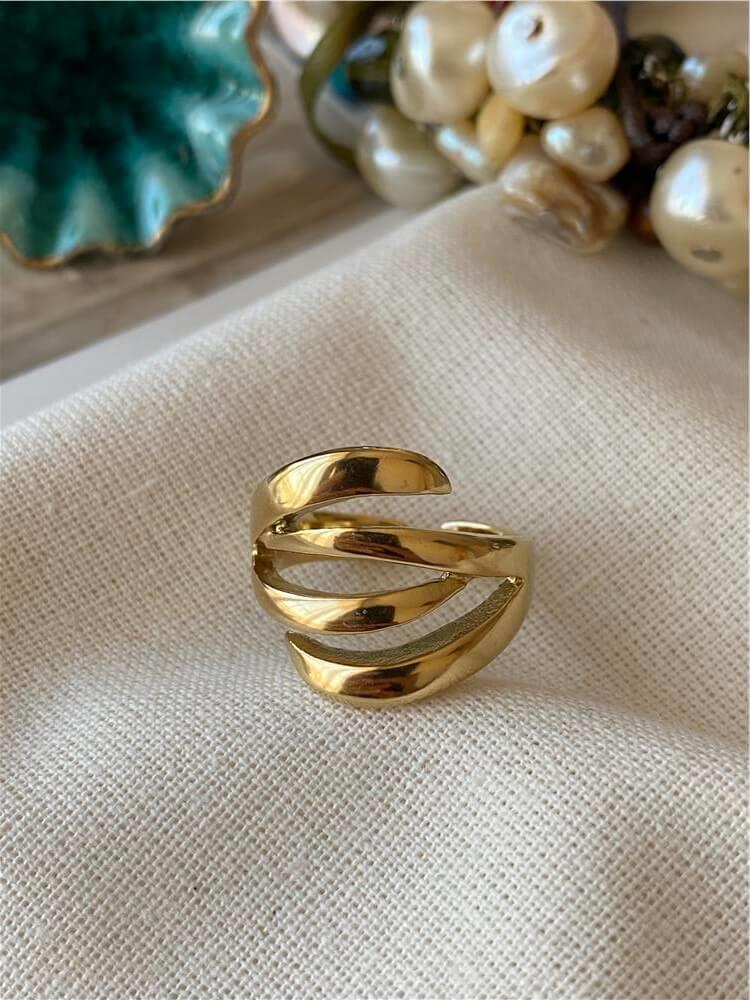 Çelik Vintage Yüzük