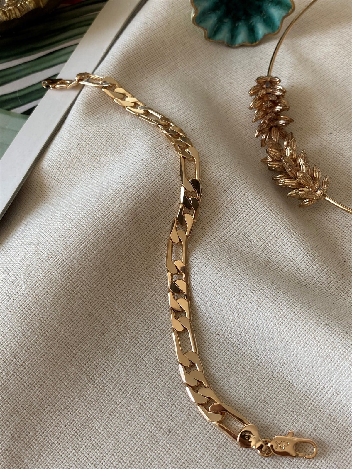 Çelik XUP Figaro Bileklik