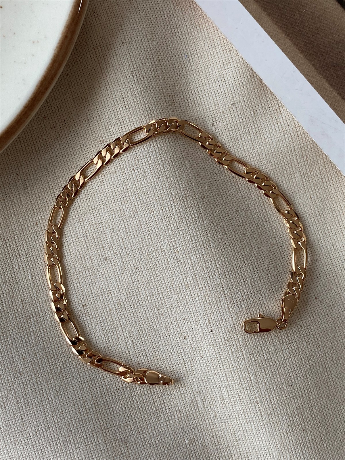 Çelik Xup Figaro Bileklik