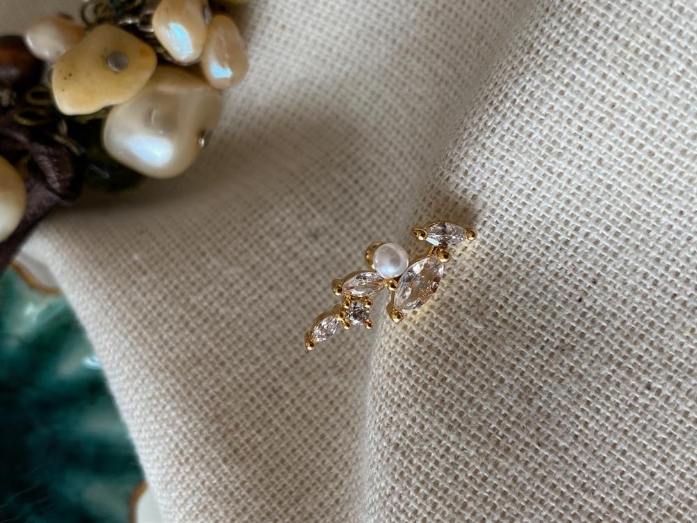 Çelik Yaprak&İnci Piercing