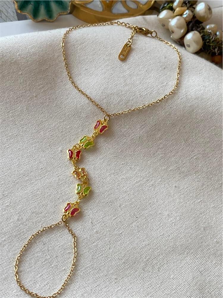 Çelik Zincirli Renkli Kelebekler Şahmeran