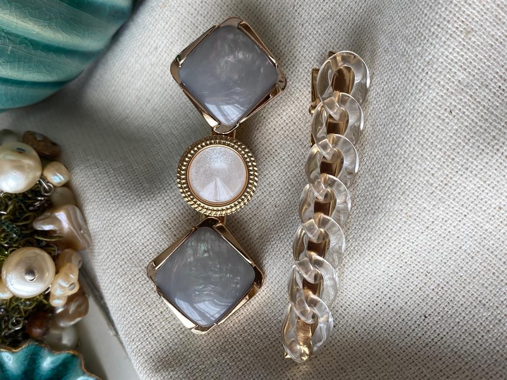 Chain&Plate İkili Set Toka