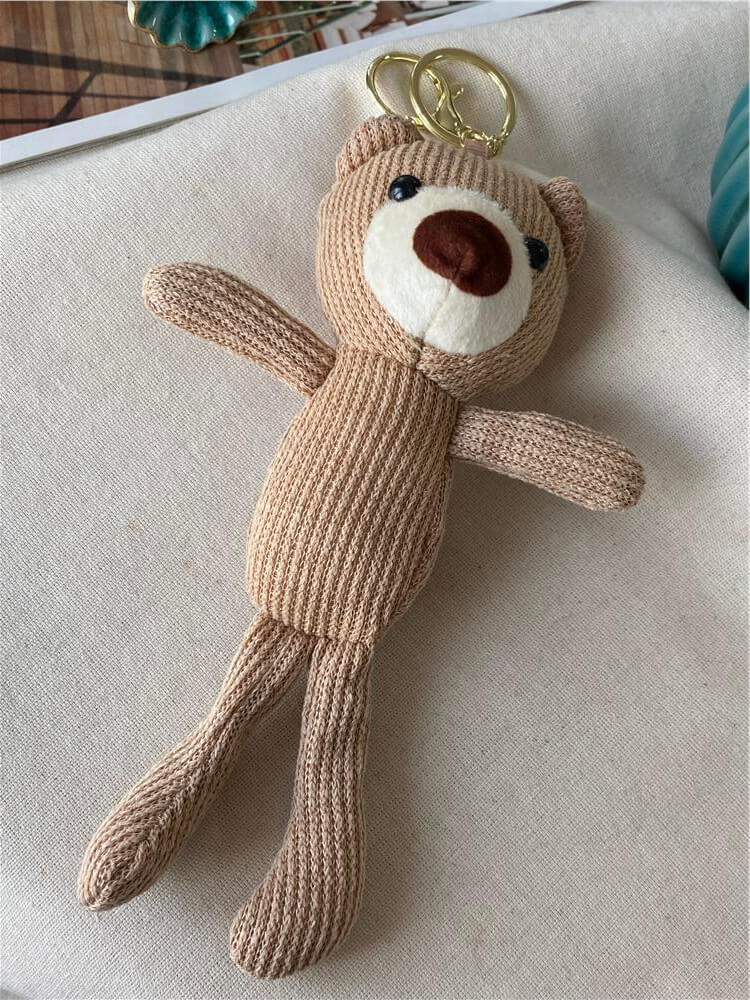 Çizgi Desen Köpek Anahtarlık