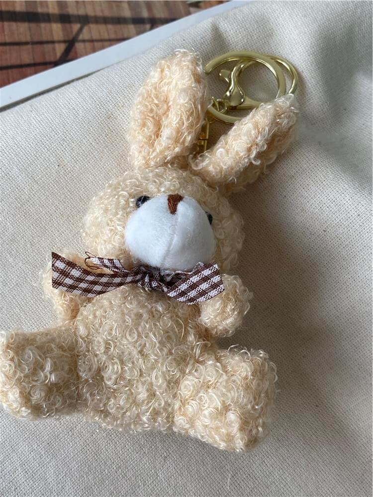 Fluffy Rabbit Anahtarlık