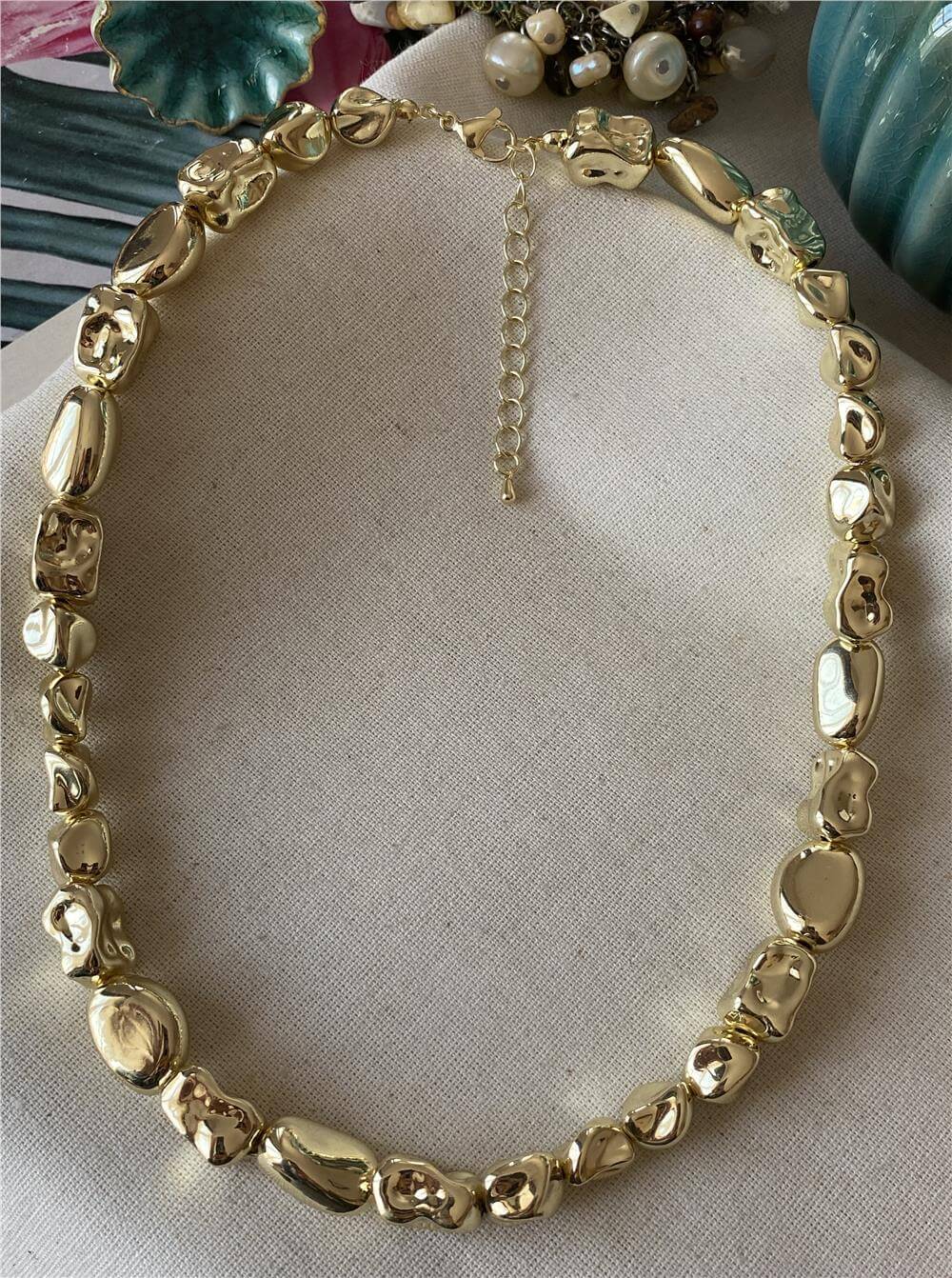 Gold Bone Kolye