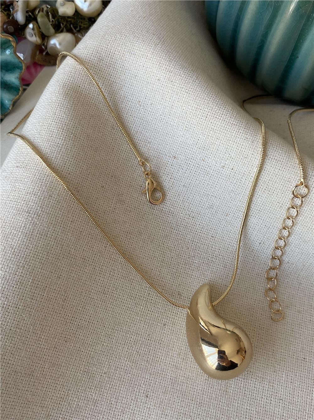 Gold Bubble Kolye
