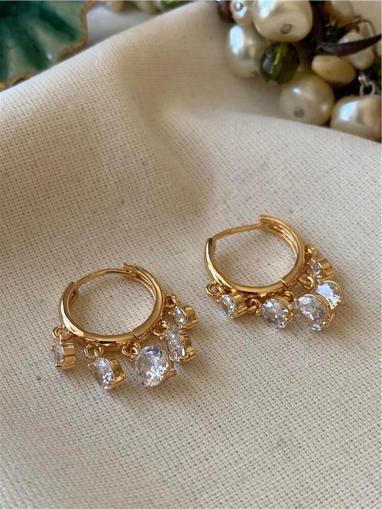Gold Shakira Küpe