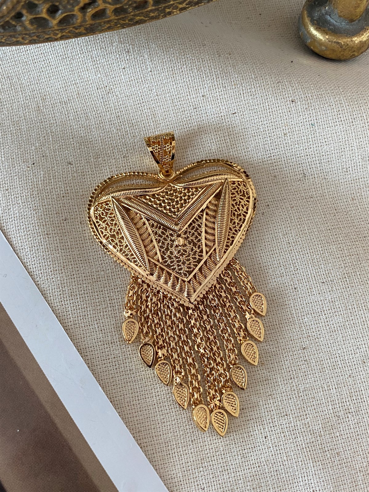 Gold Tasarım Kolye Ucu