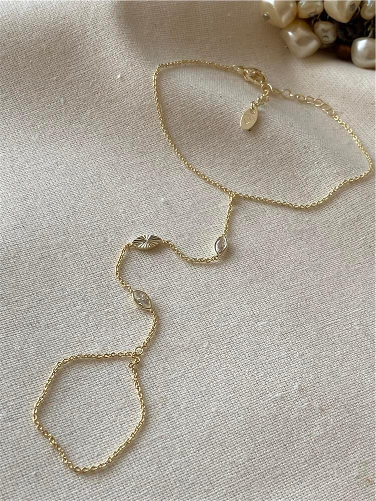 Gold Taşlı Arpa Model Şahmeran